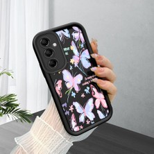 HONTINGA Samsung Galaxy M14 ile Uyumlu Kılıfı Düşüme Önleyici Basitlik Anti Düşme Kamera Korumali Çilek Desen Yumuşak Silikon Telefon Kılıfı Kadın ve Erkek Için Uygundur K2-0185