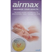 Airmax Maksimum Solunum ve Horlama Önleyici Aparat Tekli (Small)