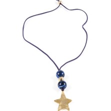 Faik Sönmez Yıldız ve Taş Detaylı Kolye W26KLY006