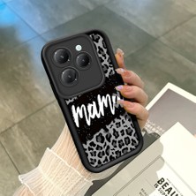 HONTINGA Infinix Hot 40 ile Uyumlu Kılıfı Düşüme Önleyici Basitlik Anti Düşme Kamera Korumali Leopar Desen Yumuşak Silikon Telefon Kılıfı Kadın ve Erkek Için Uygundur K2-0212