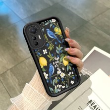 HONTINGA Xiaomi Mi 13 Lite ile Uyumlu Kılıfı Düşüme Önleyici Basitlik Anti Düşme Kamera Korumali Kuş Desen Yumuşak Silikon Telefon Kılıfı Kadın ve Erkek Için Uygundur K2-0184