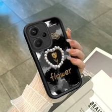 HONTINGA Xiaomi Redmi Note 13 Pro Plus ile Uyumlu Kılıfı Düşüme Önleyici Basitlik Anti Düşme Kamera Korumali Sanatsal Desen Yumuşak Silikon Telefon Kılıfı Kadın ve Erkek Için Uygundur K2-0211