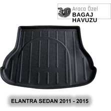 Elorcar Hyundaı Elantra Sedan 2011 - 2015 3D Bagaj Havuzu