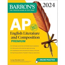 Ap English Literature And Composition Premium, 2024: 8 Practice Tests + Comprehensive Review + Onlin