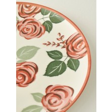 Bella Maison Rose Porselen Servis Tabağı (26 Cm)