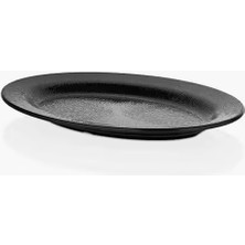 Külsan 11042.BL - Happy Chef Nova - Platter Yağmur Yüzey 42X29 Cm, Thermoset Melamin