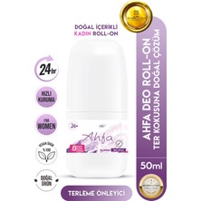 BioBellinda Ahfa Eau De Roll On For Women-Kadın Gün Boyu Ferahlık Doğal Içerikli Çözüm 50 ml