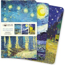 Vincent Van Gogh Set Of 3 Mini Notebooks