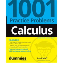 Calculus: 1001 Practice Problems For Dummies (+ Free Online Practice)