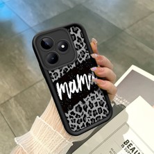 HONTINGA Realme C53 ile Uyumlu Kılıfı Düşüme Önleyici Basitlik Anti Düşme Kamera Korumali Leopar Desen Yumuşak Silikon Telefon Kılıfı Kadın ve Erkek Için Uygundur K2-0212