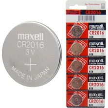 Conforde Maxell Lityum Pil CR2016 3V 5'li Paket