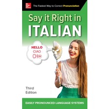 Say It Right In Italian, Third Edition