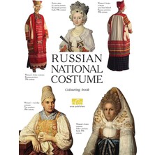 Russian National Costume Colouring Book