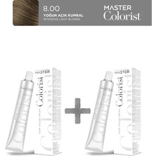 Master Colorist 2'li Tüp Boya 60 ml 8.00 Yoğun Açık Kumral