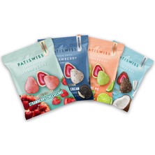 Patiswiss Limited Edition Çilek Draje Karışık Set, 50g X 4 Adet