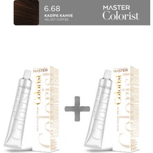 Master Colorist 2'li Tüp Boya 60 ml 6.68 Kadife Kahve
