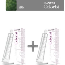 Master Colorist 2'li Tüp Boya 60 ml Yeşil
