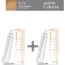 Master Colorist 2'li Tüp Boya 60 ml 8.73 Açık Karamel