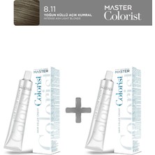 Master Colorist 2'li Tüp Boya 60 ml 8.11 Yoğun Küllü Açık Kumral