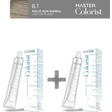 Master Colorist 2'li Tüp Boya 60 ml 8.1 Küllü Açık Kumral