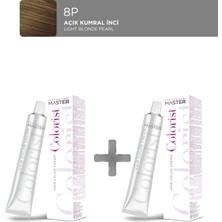 Master Colorist 2'li Tüp Boya 60 ml 8P Açık Kumral İnci