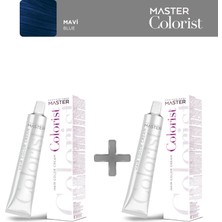 Master Colorist 2'li Tüp Boya 60 ml Mavi