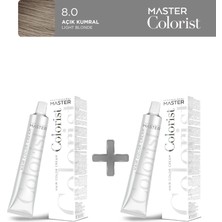 Master Colorist 2'li Tüp Boya 60 ml 8.0 Açık Kumral