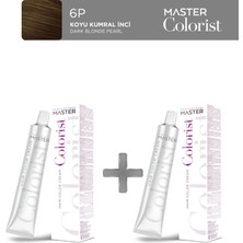 Master Colorist 2'li Tüp Boya 60 ml 6P Koyu Kumral İnci