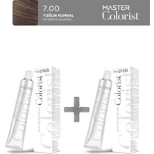 Master Colorist 2'li Tüp Boya 60 ml 7.00 Yoğun Kumral