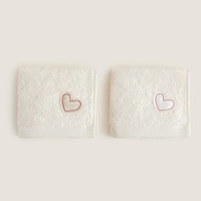 Chakra Fundo Havlu Setı 30X50 cm Ekru