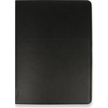 Marsilyan iPad Mini 6 Kılıf 360 Tablet Deri Kılıf - Siyah
