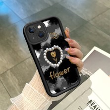 HONTINGA iPhone 13 ile Uyumlu Kılıfı Düşüme Önleyici Basitlik Anti Düşme Kamera Korumali Sanatsal Desen Yumuşak Silikon Telefon Kılıfı Kadın ve Erkek Için Uygundur K2-0211