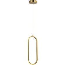 Normadia Modern 22W LED Sarkıt Aydınlatma, Sıcak Beyaz Işık, Şık Tasarım