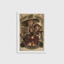 Domirus The Lord Of The Rings: The Fellowship Of The Ring (2001) Film Posteri Çerçevesiz Poster Duvar Dekorasyonu