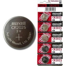 Conforde Maxell Lityum Pil CR2025 3V 5'li Paket