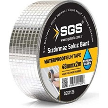 Safestore 48MMX2MT Dış Cephe Su Geçirmez Sakız Bant Sızıntı Çamur Bandı Sızdırmaz