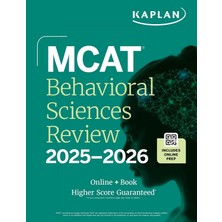 Kaplan Publishing Mcat Behavioral Sciences Review 2025-2026: Online + Book