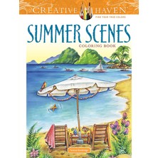 Dover Publications Creative Haven Summer Scenes Coloring Book