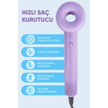 Özbience Negatif Iyon Saç Kurutma Makinesi 1400W Şekillendirici Başlık ile