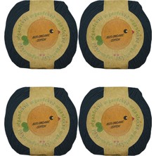 Organickid Organik Pamuk El Örgü İpi Lacivert - Bermuda 4'lü Paket
