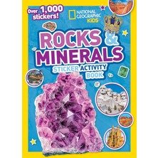 National Geographic Kids Rocks And Minerals Sticker Activity Book: Over 1,000 Stickers!