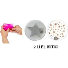 Bosphorus Yıldız Cep Sobası,el Isıtıcı,2 Adet Sıcak Su Torbası Pvc  9cm