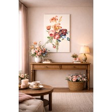 Artease Fersude Çiçek Dekorasyon Kanvas Tablo