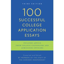 Berkley Books 100 Successful College Application Essays: Third Edition