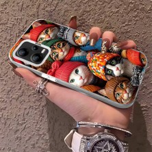 HONTINGA Xiaomi Redmi Note 12 5g ile Uyumlu Kılıfı Silikon Kenar Sert Arka Düşüme Önleyici Basitlik Anti Düşme Kamera Korumali Şirin Kedi Desen Telefon Kılıf Kadın ve Erkek Için Uygundur K1-0631