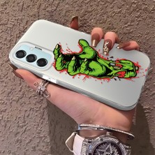 HONTINGA Samsung Galaxy M15 ile Uyumlu Kılıfı Silikon Kenar Sert Arka Düşüme Önleyici Basitlik Anti Düşme Kamera Korumali Sanat Desen Telefon Kılıf Kadın ve Erkek Için Uygundur K1-0635