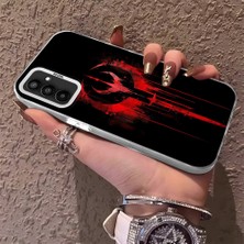HONTINGA Samsung Galaxy M23 ile Uyumlu Kılıfı Silikon Kenar Sert Arka Düşüme Önleyici Basitlik Anti Düşme Kamera Korumali Dilek Desen Telefon Kılıf Kadın ve Erkek Için Uygundur K1-0634