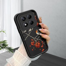 HONTINGA Xiaomi Redmi Note 14 Pro Plus ile Uyumlu Kılıfı Düşüme Önleyici Basitlik Anti Düşme Kamera Korumali Kuş Desen Yumuşak Silikon Telefon Kılıfı Kadın ve Erkek Için Uygundur K2-0184