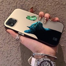 HONTINGA Realme C11 2021 ile Uyumlu Kılıfı Silikon Kenar Sert Arka Düşüme Önleyici Basitlik Anti Düşme Kamera Korumali Kedi Desen Telefon Kılıf Kadın ve Erkek Için Uygundur K1-0632