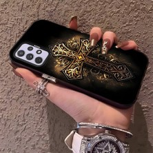 HONTINGA Samsung Galaxy A72 ile Uyumlu Kılıfı Silikon Kenar Sert Arka Düşüme Önleyici Basitlik Anti Düşme Kamera Korumali Dilek Desen Telefon Kılıf Kadın ve Erkek Için Uygundur K1-0634